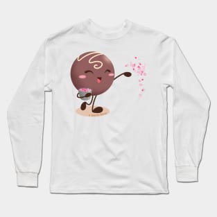 Lovely chocolates - Confetti Long Sleeve T-Shirt